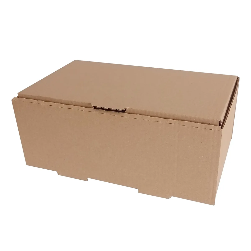 Caja Delivery Marrón Hamburguesa Aconcagua (23x14x9) Cm X 100 Unidades - Imagen 2