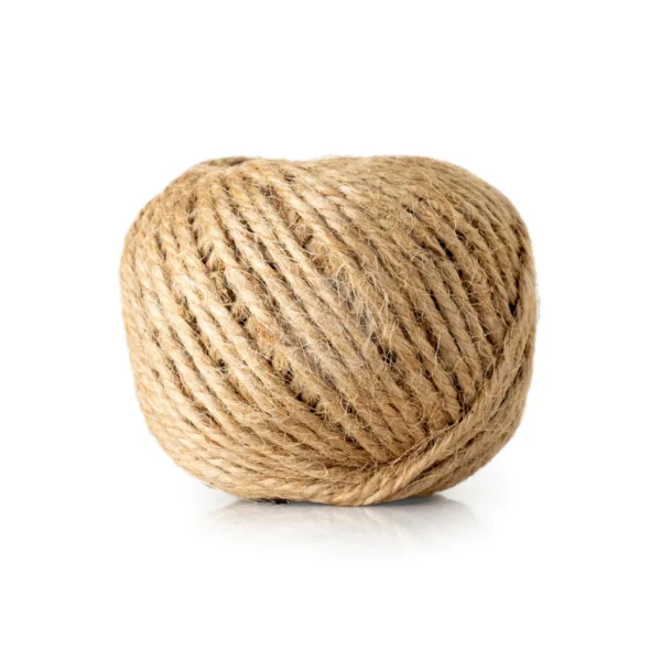 Hilo Yute Fino Ovillo Natural 1mm x 40mt x 12 ovillos
