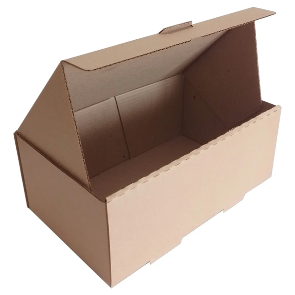 Caja Delivery Marrón Hamburguesa Aconcagua (23x14x9) Cm X 100 Unidades