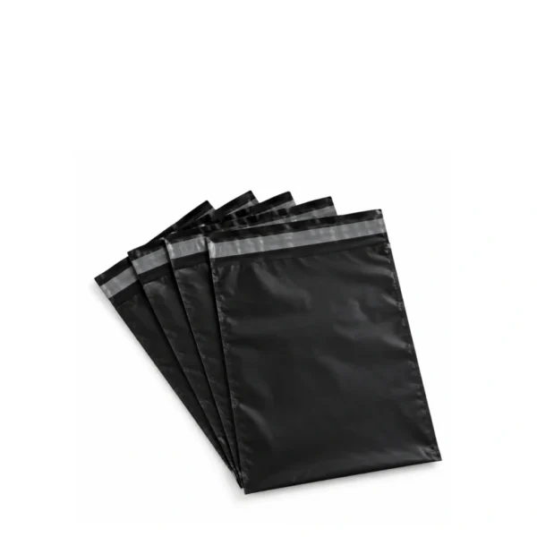 Bolsas Ecommerce 15x25 cm. Terlizzi Negras Con Sello de Cierre x 100 Unid