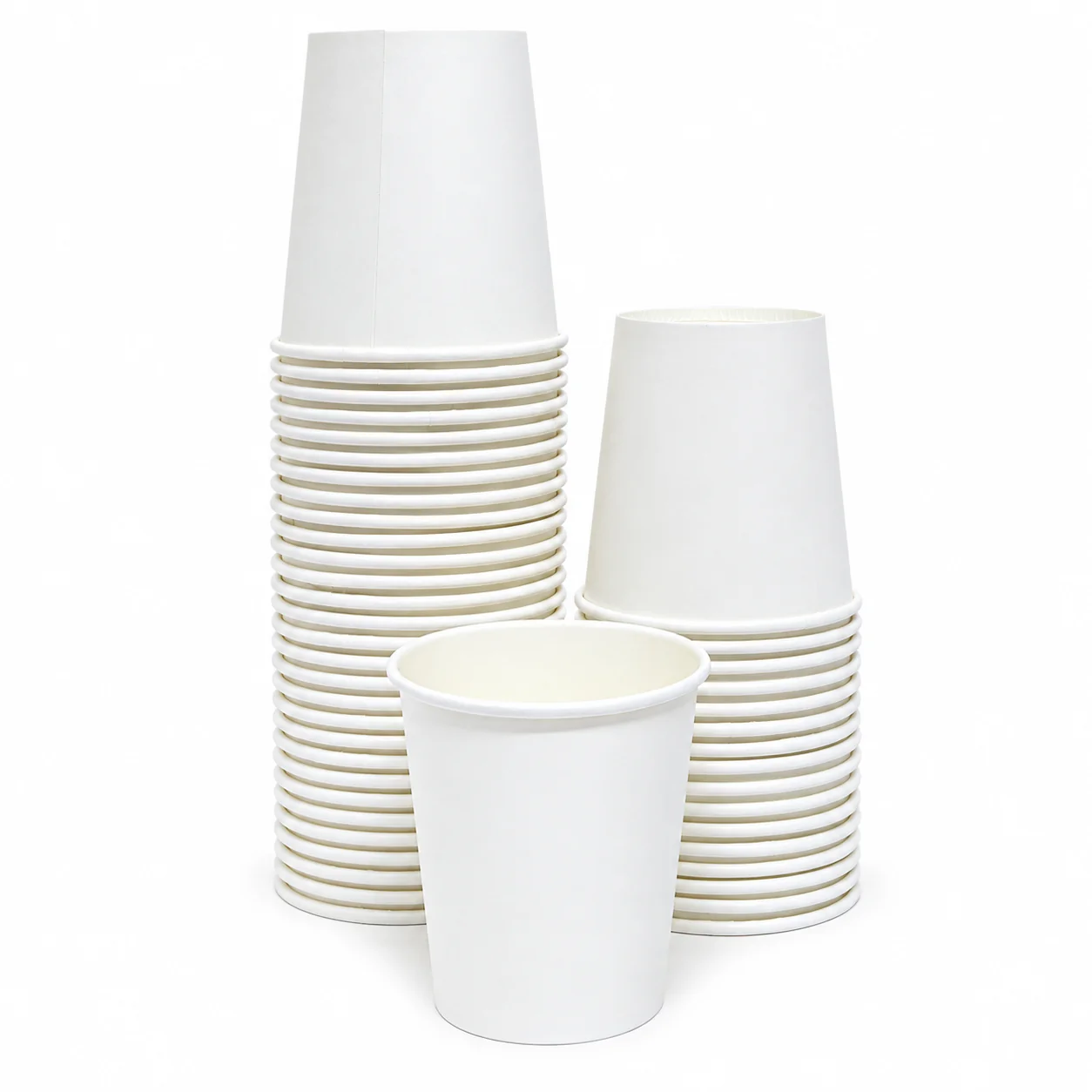 Vaso De Polipapel Blanco Descartable 240cc 8oz x 1000 Unid