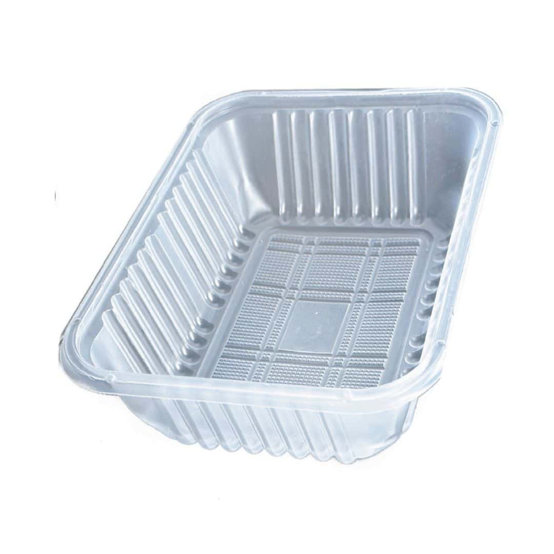 Bandeja Plastica 102 Descartable Microondas X 1200 Unid