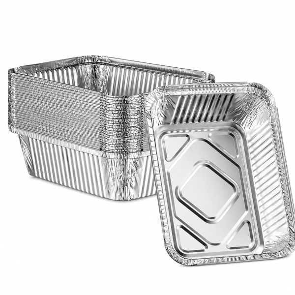 Bandeja Aluminio Descartable Ral 3 Fuente 17,5cm × 13,5cm × 4cm X 800unid