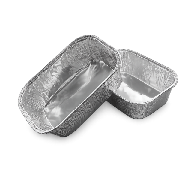 Bandeja Aluminio Descartable Ral 2 Fuente 15cm × 11cm × 4,5cm X 800unid