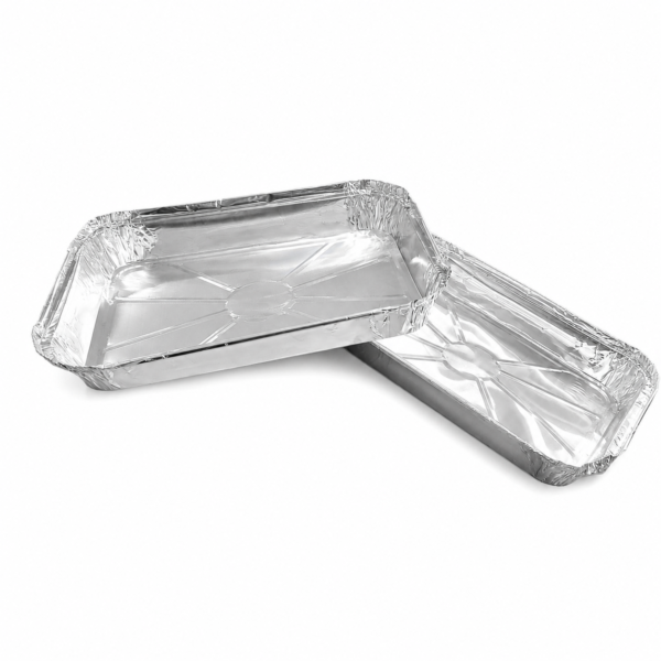 Bandeja Aluminio Descartable Bal 4 Canelonera 30cm × 21cm × 3,5cm X 150unid