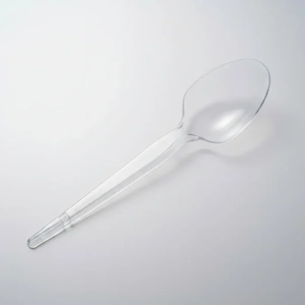 Cuchara Sopera Cristal Kovalplast Plásticas X 1000 Unid Granel