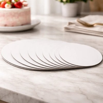 Discos De Carton 38cm Ancho Para Tortas Confiterias X 5kg - Imagen 3