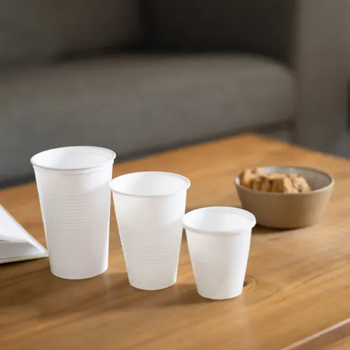 Vaso Plástico Descartable American Blanco 220cc X Bulto 3000 Unid - Imagen 3