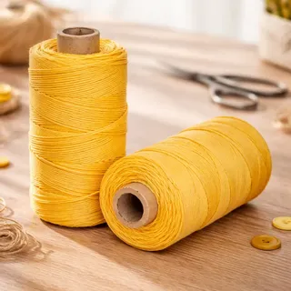 Rollo Amarillo Algodón 300gr C/u Choricero Algodón x 12 Unid - Imagen 3