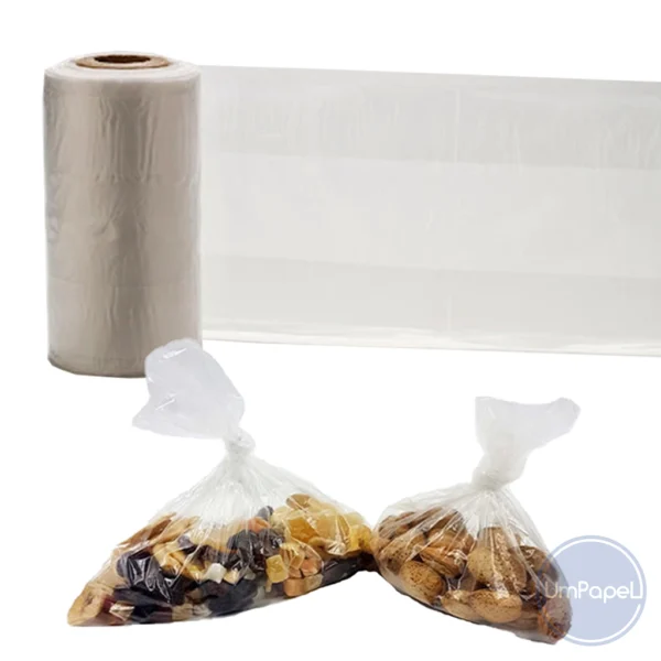 Rollo De Bolsas De Arranque 25x35 cm Baja Densidad Cristal X 6 Rollos