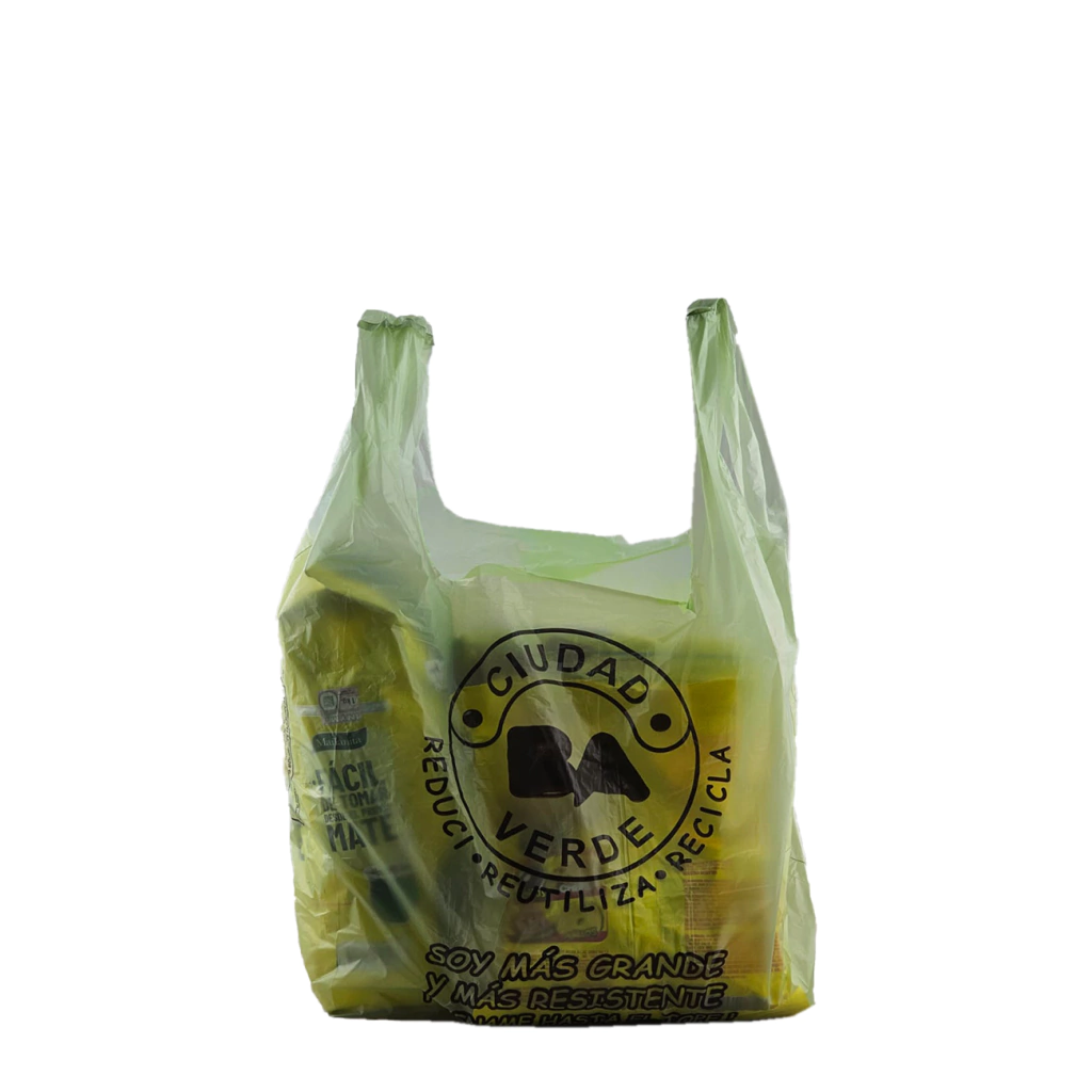 Bolsas Camiseta Ciudad Verdes 45x55 Bulto X 1000unid - Imagen 2