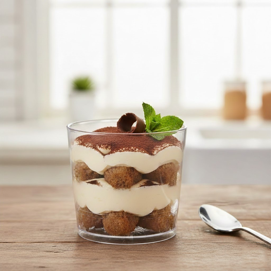 Vaso Postre Cristal Boyano 100 cc Plástico X 100 Unid - Imagen 2