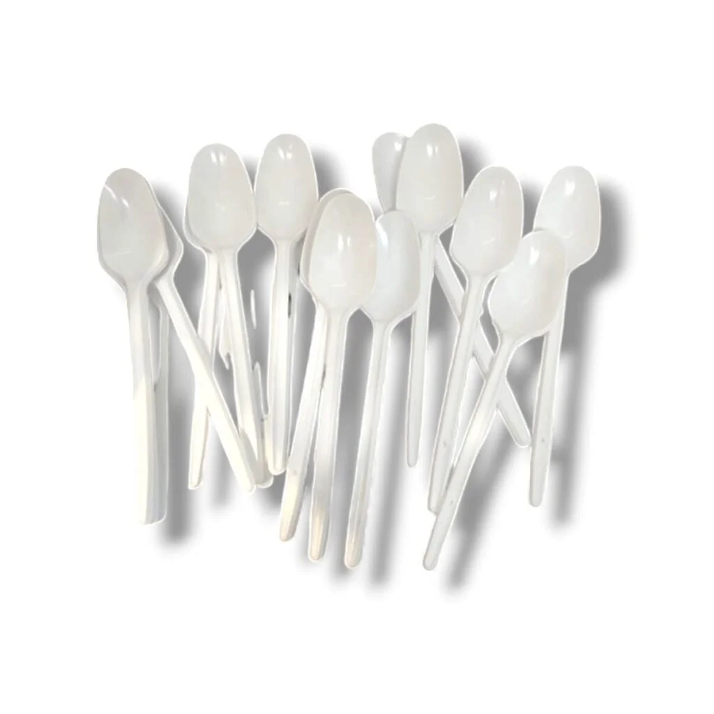 Cuchara Sopera Blanca Kovalplast Plásticas X 40 Paquetes de 25unid C/U - Imagen 2