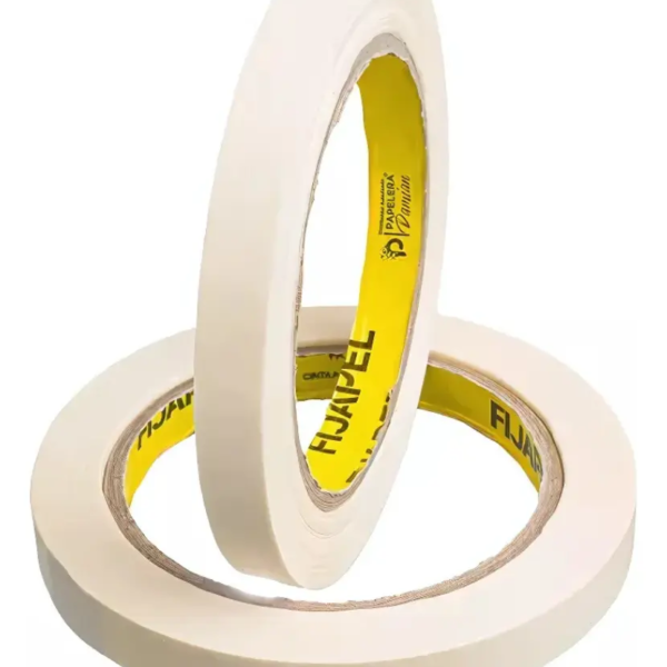 Cinta De Papel Enmascarar Fijapel 12 Mm X 50m X 72 Rollos