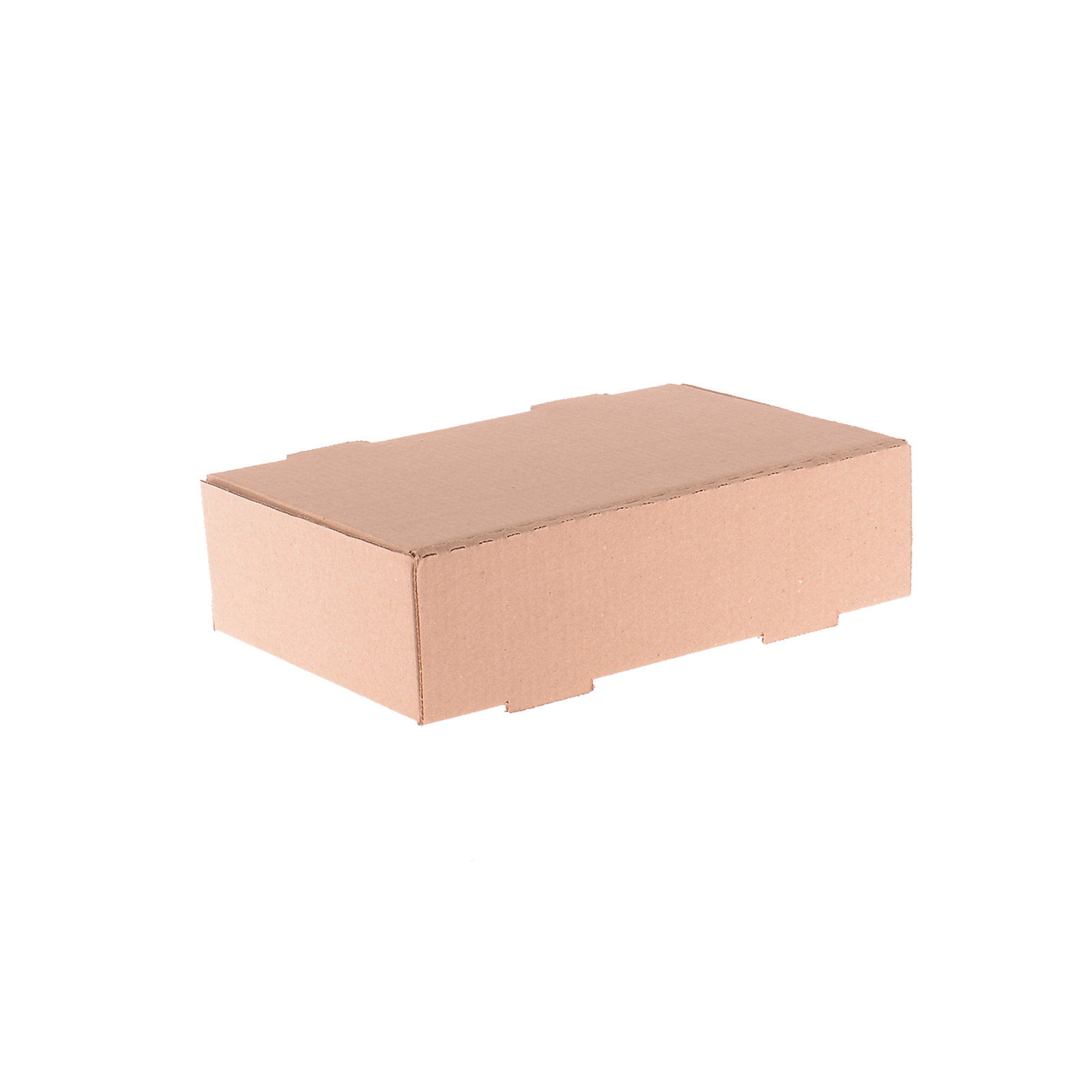 Caja Empandas Micro Marrón/Marrón 1/2 Docena (15.5X24.5X6CM) X 100unid