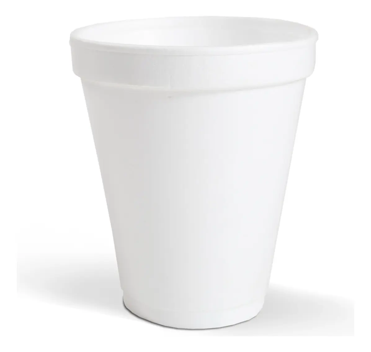 Vasos Descartables Térmico 240cc Telgopor Blanco Café Bulto X1000 unid