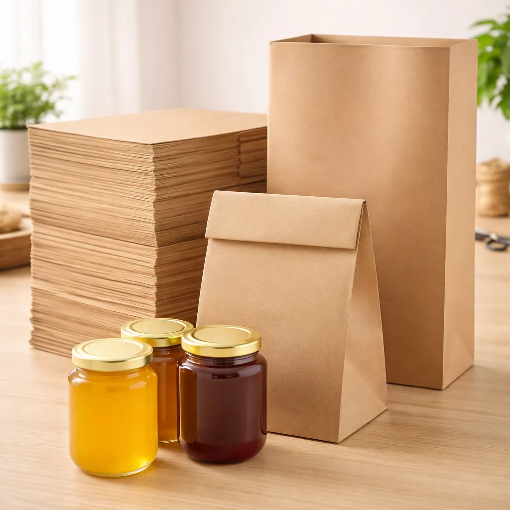 Bolsa Delivery Fm5 Kraft 20x11x30 Cm Bulto X 500 Unid - Imagen 3