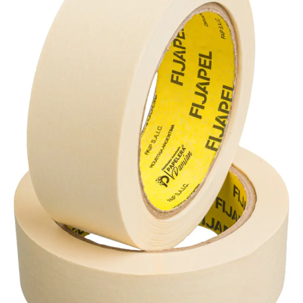 Cinta De Papel Enmascarar Fijapel 36 Mm X 50m X 24 Rollos