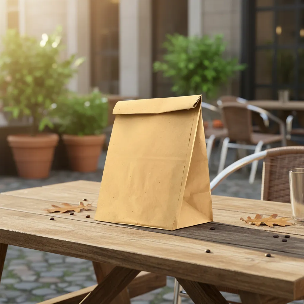 Bolsa Delivery Fm5 Kraft 20x11x30 Cm Bulto X 500 Unid - Imagen 2