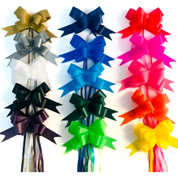 Moños Mágicos Ballou Mini Colores Para Regalo X50Unid