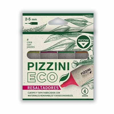 Set Resaltadores biselados ECO - 12unid x Bulto