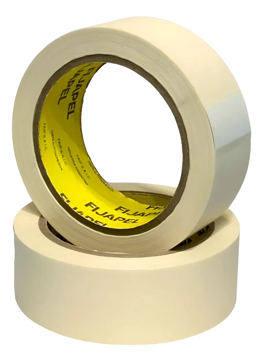 Cinta De Papel Enmascarar Fijapel 48 Mm X 50m X 18 Rollos