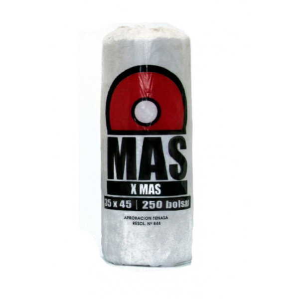 Rollo Bolsa Arranque Rendidor 35x45 cm Alta Densidad x 9 Rollos