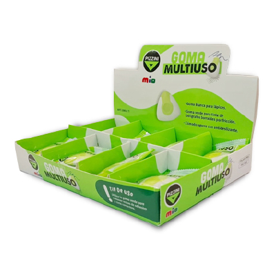 Goma Multiuso para lápiz y boli borrable. x Bulto 24unid