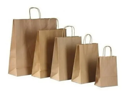 Bolsas Papel Kp4 Madera Kraft 25cmx34cm Bulto X100 Unid - Imagen 3