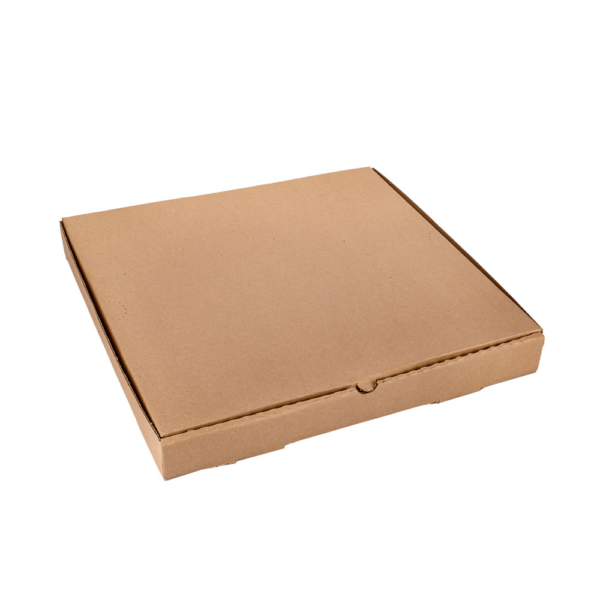Caja Pizza Micro Marrón/Marrón Resistente (41.5x41.5x5CM) X 100unid