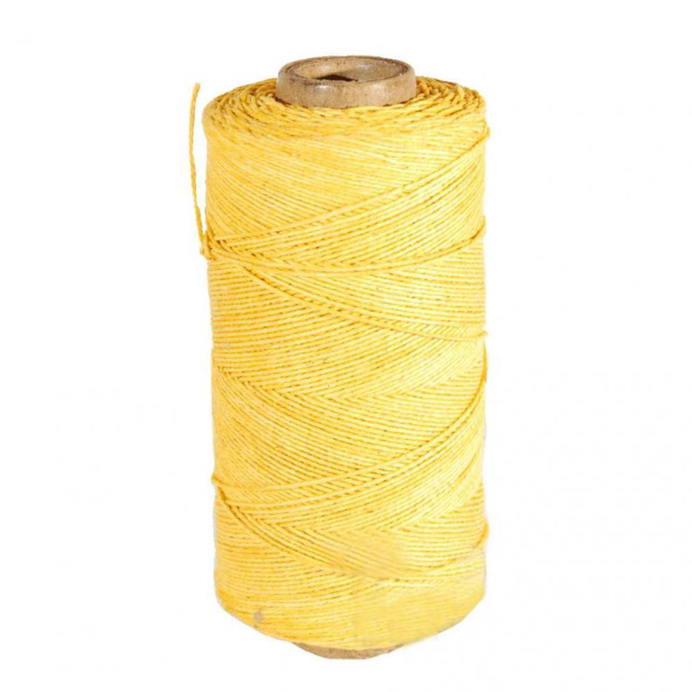 Rollo Amarillo Algodón 300gr C/u Choricero Algodón x 12 Unid