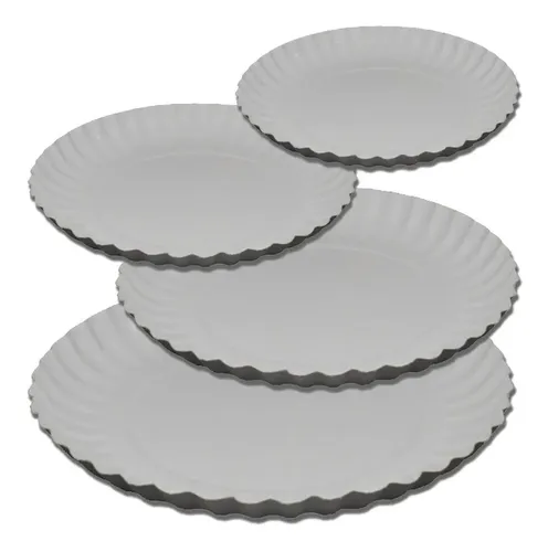 Bandeja Redonda N°11 Carton Gris 16cm Gastronómica X 800 Unid