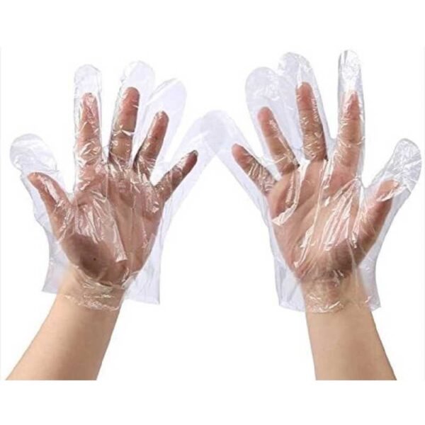 Guantes Descartables Polietileno Manoplas Cristal  x 10000 Unidades