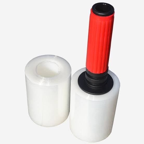 Film Stretch  Coreless (sin cono) Virgen Cristal 10cm X Bulto 36 unid