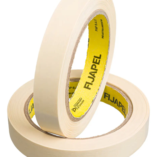 Cinta De Papel Enmascarar Fijapel 24 Mm X 50m X 36 Rollos