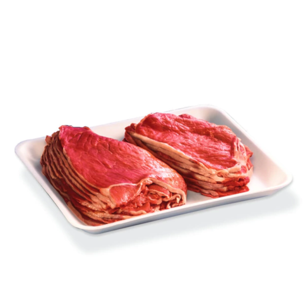 Bandeja Expandido Telgopor m19 22x18x1,5 cm x Bulto 400unid
