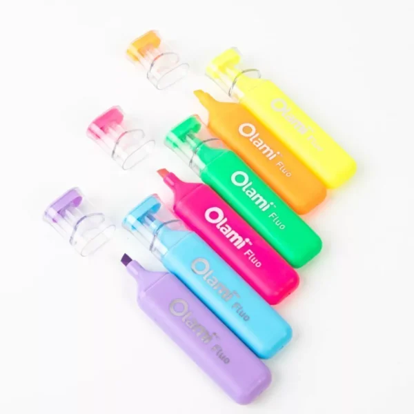 Estuche Filgo Resaltadores Fluo Caja x 6 Resaltadores