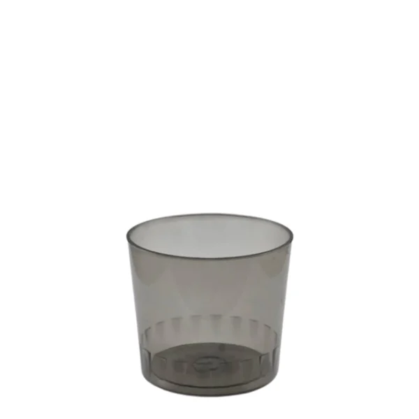 Vaso Postre Negro Boyano 100 cc Plástico X 100 Unid