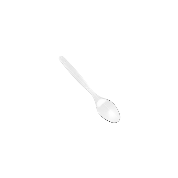 Cuchara Sundae Cristal Kovalplast Plásticas Virgen X 1000 Unid Granel