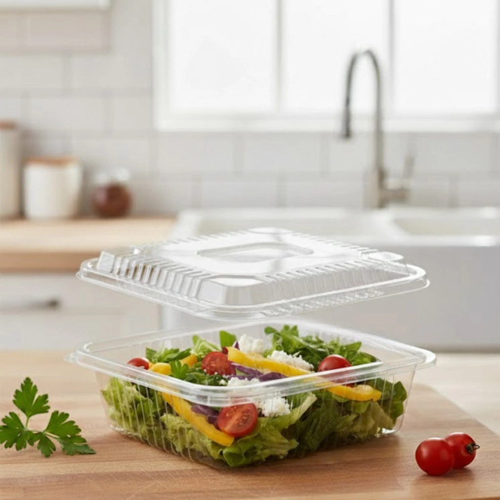 Tapa Bandeja Plastica 101 Descartable Microondas X 1200 Unid - Imagen 2