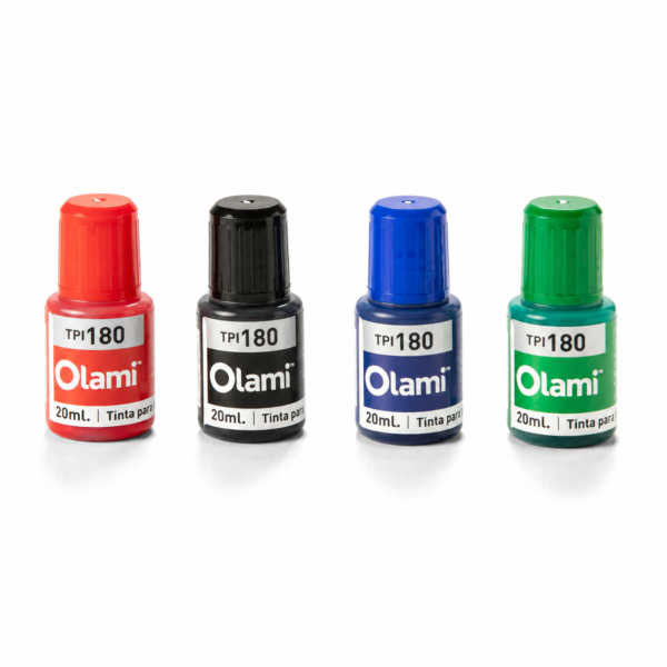 Caja Tintas De Recarga Olami 20 CC. Display x 12 Unid