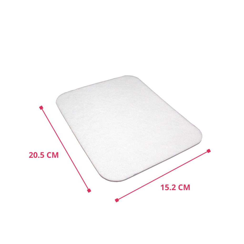 Oblea Expandido Telgopor m18 20,5cm x 15,2cm x Bulto 600unid - Imagen 3