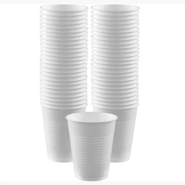 Vaso Plástico Descartable American Blanco 300cc X Bulto 2500 Unid